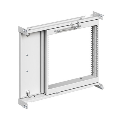Рама поворотная частичная 9U для 19" оборудования для корпусов CQE & CQE N, ВхШ 600х800 мм