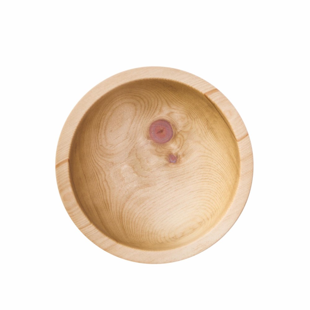 Набор деревянных тарелок Art of Siberia из древесины кедра 5шт. 145 мм. TN12