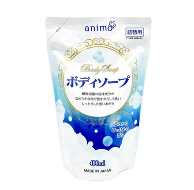 Мыло для тела жидкое с ароматом свежести 400 мл Rocket Soap Animo Body Soap (мягкая упаковка)