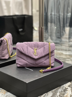Saint Laurent Loulou Puffer Bag 23 cm