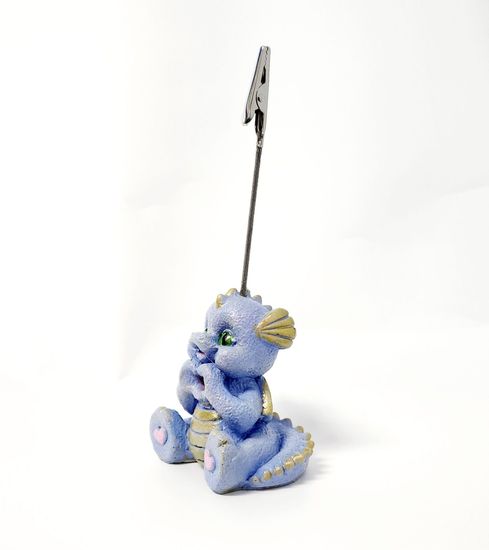 Держатель "Дракон с сердечком", сиреневый