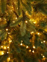 Елка с гирляндой «Барокко» (Литая+пвх) от 1.2 до 2.4 м