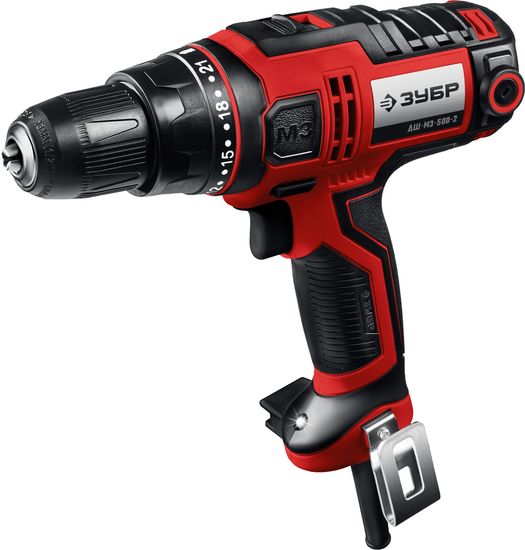 Сетевой шуруповерт "ЗУБР" ДШ-М3-500-2