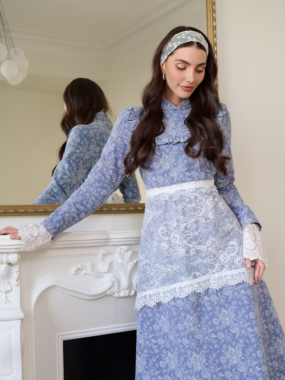 Платье с рукавом длинное