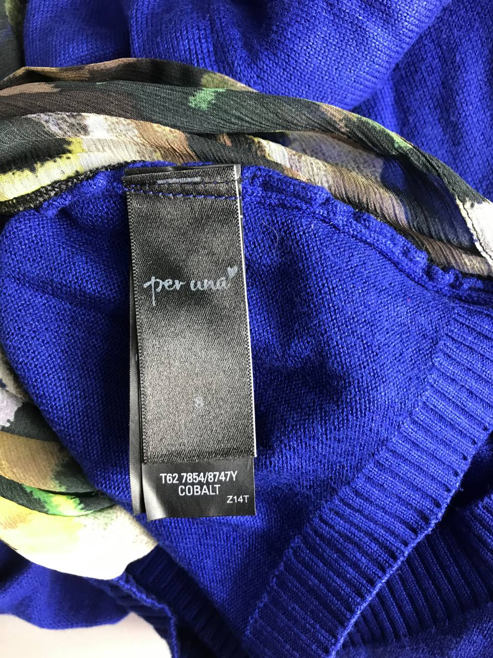 Джемпер PerUna стильного кроя, маркировка 8, визуально на 44 размер