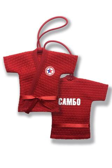 Курточка сувенирная САМБО красная