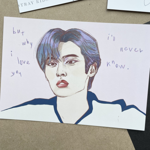 Открытка / princess_di / STRAY KIDS / "i'll never know"