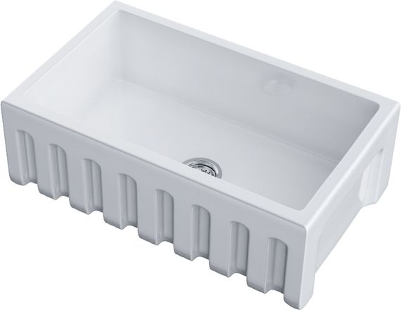 Кухонная мойка OMOIKIRI Mikura 76-WH Glossy Natceramic/белый (арт.4993258)