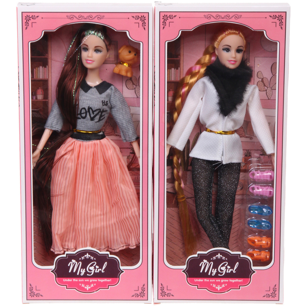 Кукла «Ева на прогулке», с аксессуарами, 32*14*4 см, в ассортименте