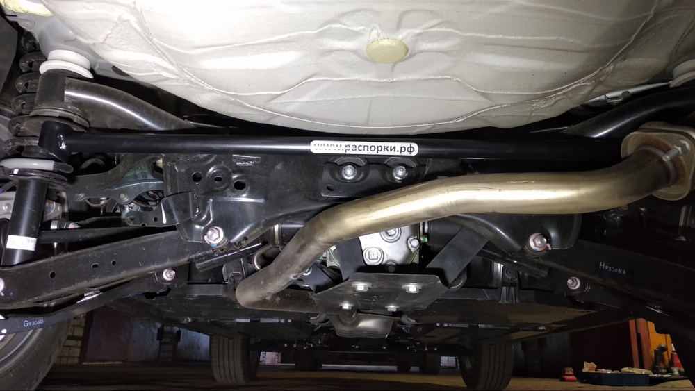 Усилитель заднего подрамника Subaru Forester 5 (SK) и Subaru XV 2 (GT) (ПОД ЗАКАЗ)