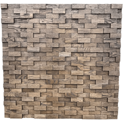 Деревянная мозаика для стен Wood Mosaic Рубка Дуб цвет венге