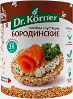 Хлебцы Бородинские Dr.Korner 100г