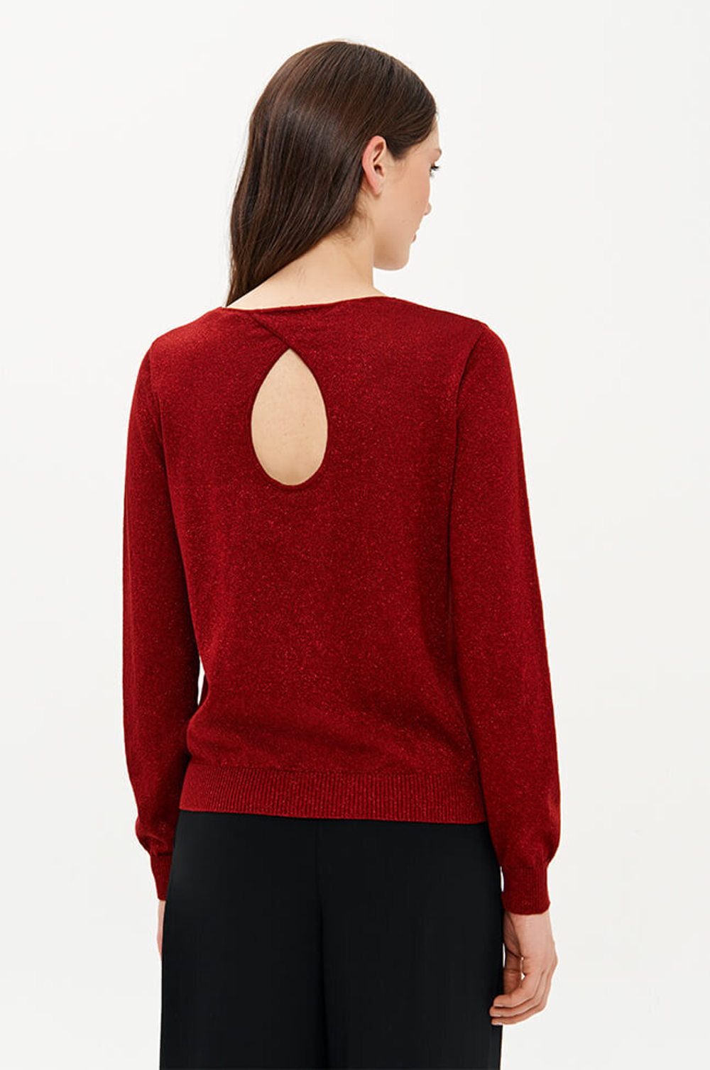 23444 Джемпер женский (бургунд)