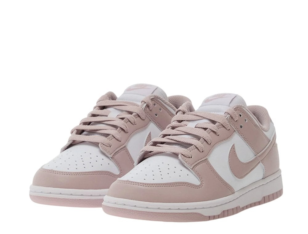 Кроссовки Nike Dunk Low White/Particle Rose-White