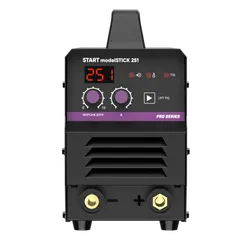 OSA START modelSTICK 251 Сварочный инвертор 1W251 — полупрофессиональный инверторный сварочный аппарат для монтажников, 251 А