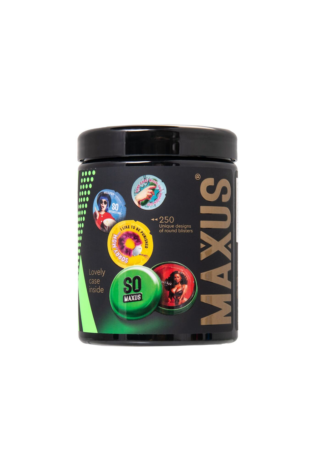 Презервативы MAXUS Mixed – 3 вида + металлический кейс, 12 шт