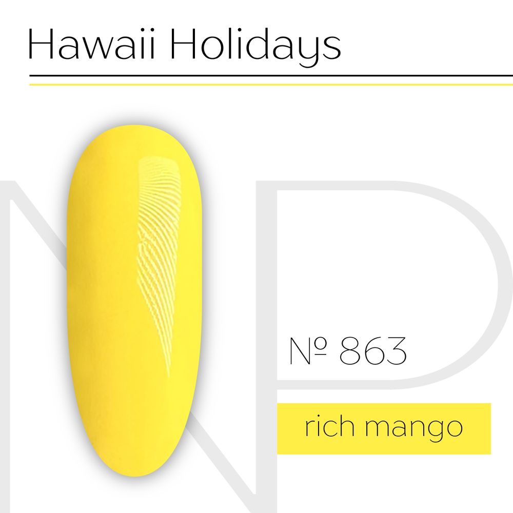 Nartist 863 Rich mango 10g