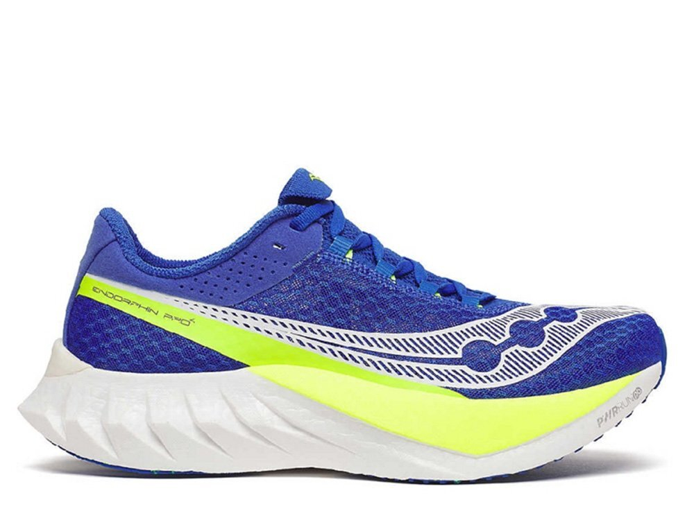 Кроссовки для бега мужские Saucony Endorphin Pro 4 M Синий-Лайм