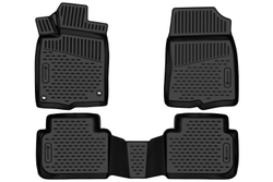 Коврики в салон для HONDA Civic (XI) 2021- 3шт. (полиуретан) ELEMENT3DA68611210K