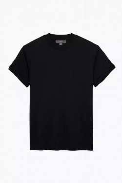 ZARA X STEFANO PILATI ФУТБОЛКА, ЧЕРНЫЙ