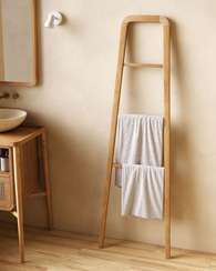 Полотенцесушитель Uliana из массива тика 160x50 см