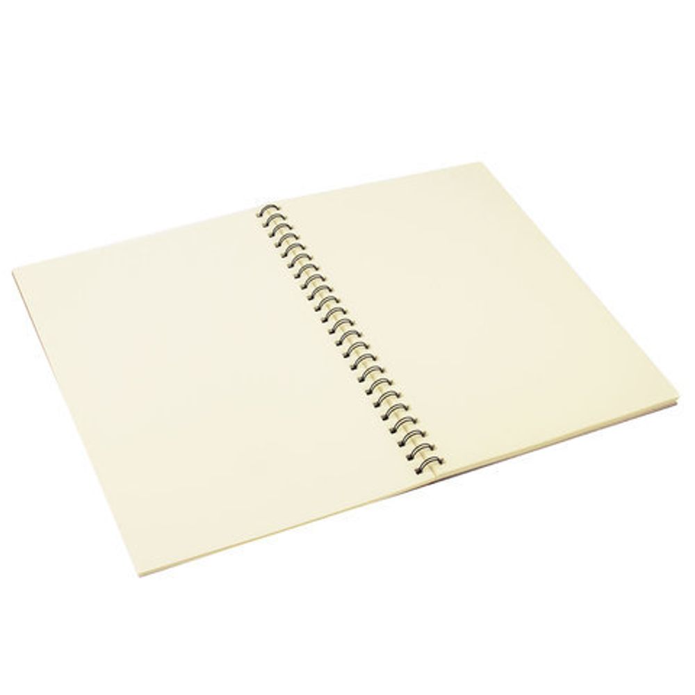 Скетчбук, слоновая кость 150г/м2, 210х297мм, 30л, гребень, BRAUBERG ART CLASSIC, 128947