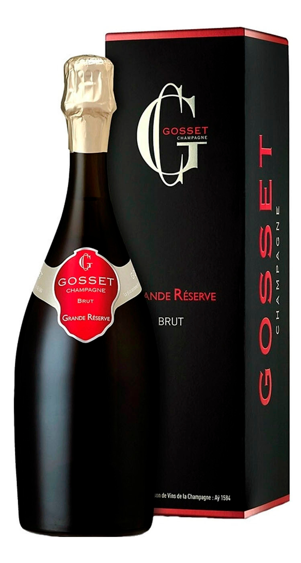 GOSSET Brut Grande Reserve Gift Box 0,75l