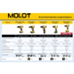 Аккумуляторная дрель-шуруповерт MOLOT MBD 1820 Li в чемодане