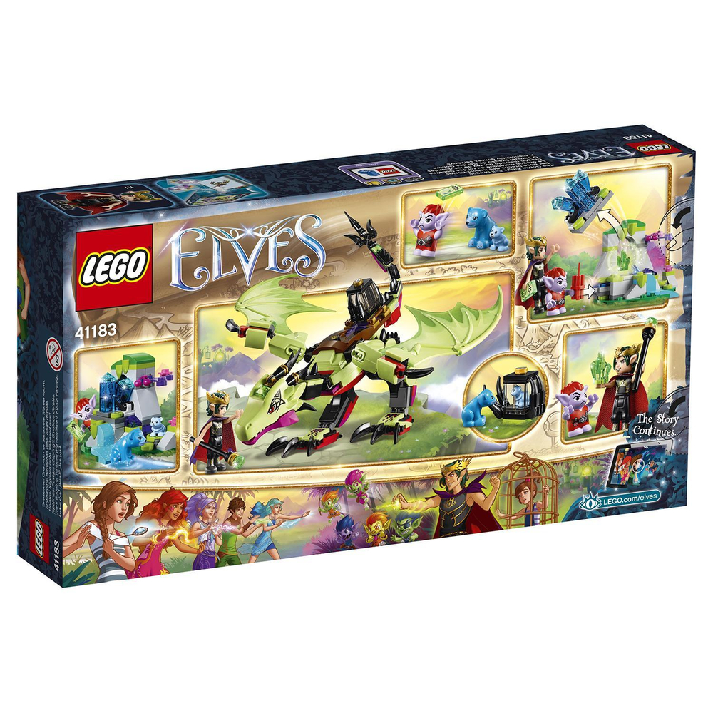 LEGO Elves: Дракон Короля Гоблинов 41183 — The Goblin King's Evil Dragon — Лего Эльфы