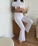 Костюм женский летний с юбкой макси и топом