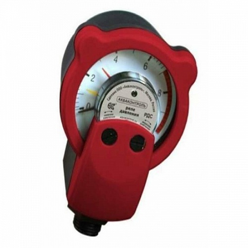 Реле давления воды стрелочное РДС-М (Extra Акваконтроль) (1,5кВт, G1/2, 30-180 сек)