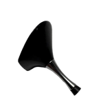 Каблуки женские Thomas 6010, 70 мм, черный лаковый метал