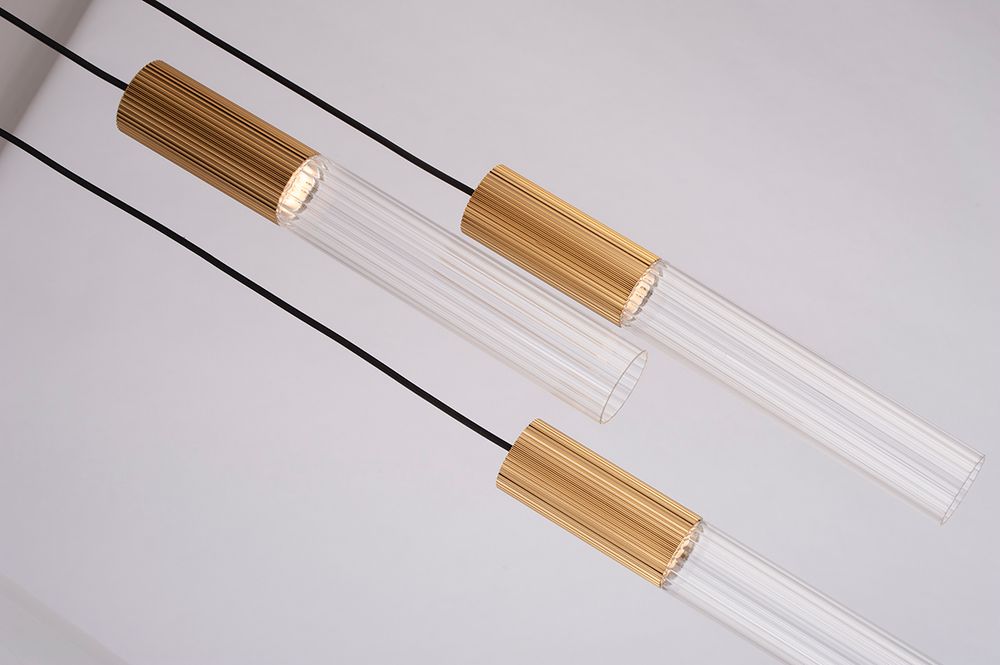 Подвесной светильник Flume 5A ant.brass