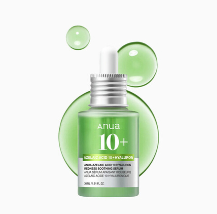 Успокаивающая сыворотка для лица с азелаиновой кислотой Anua Azelaic Acid 10