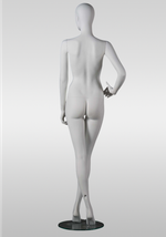 Женский абстрактный манекен Flora-7/Белый матовый