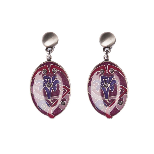 Серьги Clara Bijoux лилия A77358 V