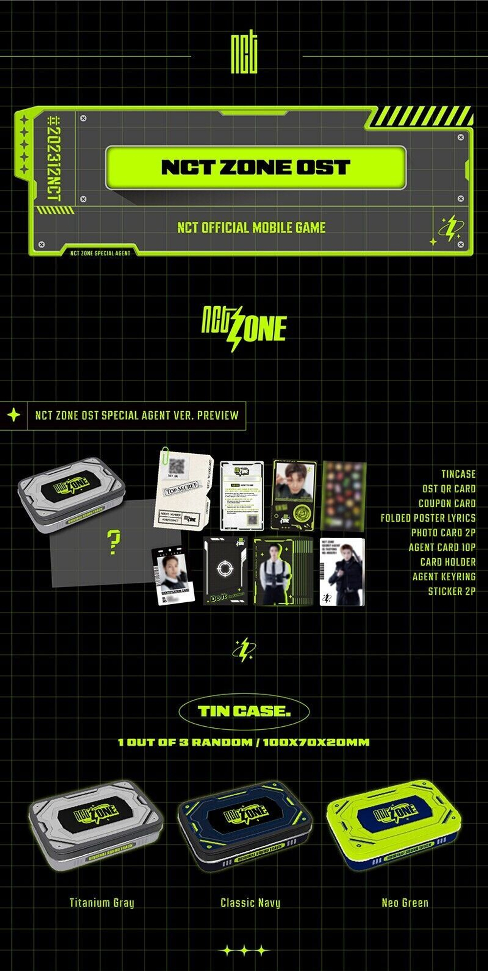 NCT ZONE - OST ALBUM Do It (Let’s Play) [QR Card ver.]