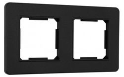 Рамка на 2 поста Arte Milano am-502.16 502.16-2.black