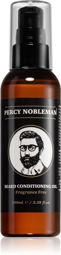 Percy Nobleman масло для бороды неперфумированное Beard Conditioning Oil Fragrance Free