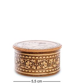 Народные промыслы BST-111/ 3 Шкатулка «Белка» мал. (береста)