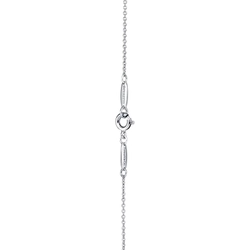 Подвеска из серебра и розового золота 18k,Tiffany 💠Open heart 16mm. Единственная в наличии