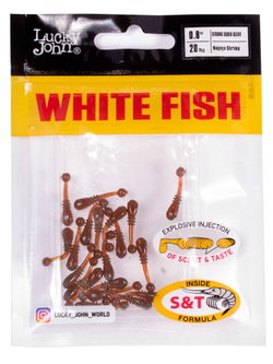 Слаги съедобные искусственные LJ Pro Series White Fish 0,8in (02.00)/085 20шт.