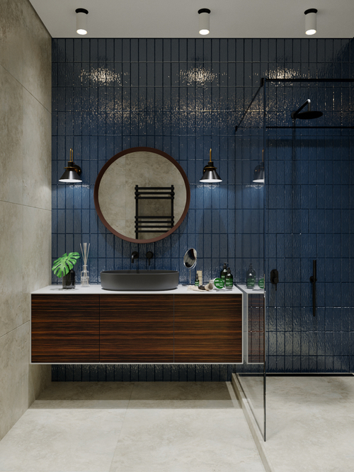 Armadi Art MINIMAL 150 Фасад шпон+ 6mm WHITE ACRILIC 3 ящика