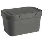 ЯЩИК С КРЫШКОЙ УНИВЕРСАЛЬНЫЙ LUXE, 189х110 ММ, 1,9Л (Серый)