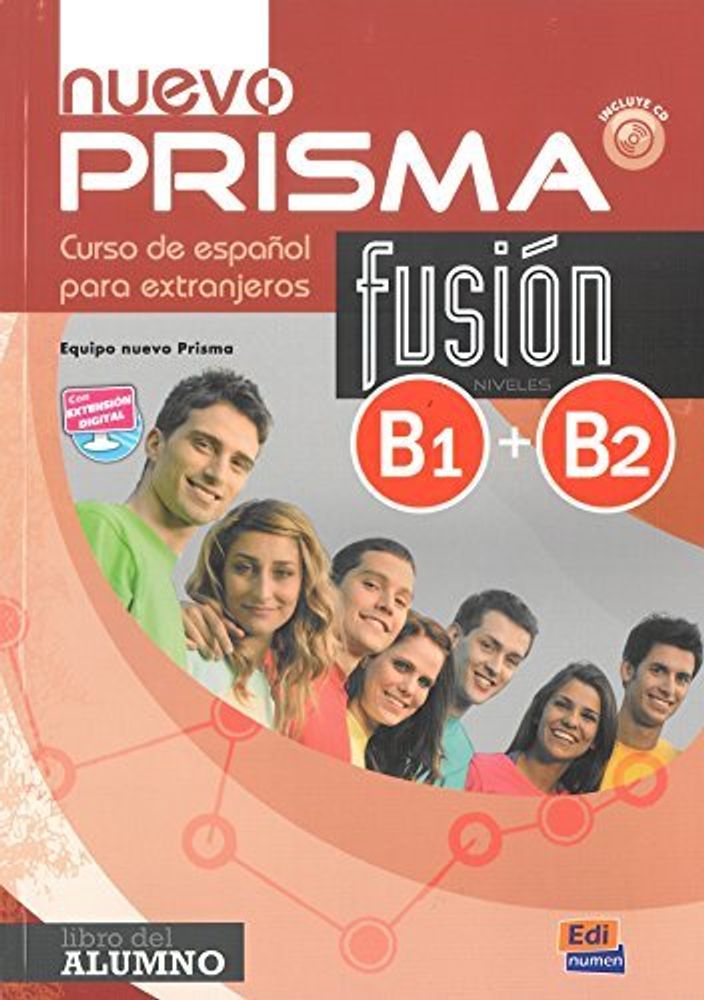 Nuevo Prisma Fusion B1+B2 - Libro del alumno + CD