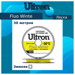 Монофильная леска для рыбалки ULTRON Fluo Winter