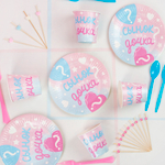 Стаканы бумажные для гендер-пати «Сынок или Дочка?», 250 мл, 6 шт