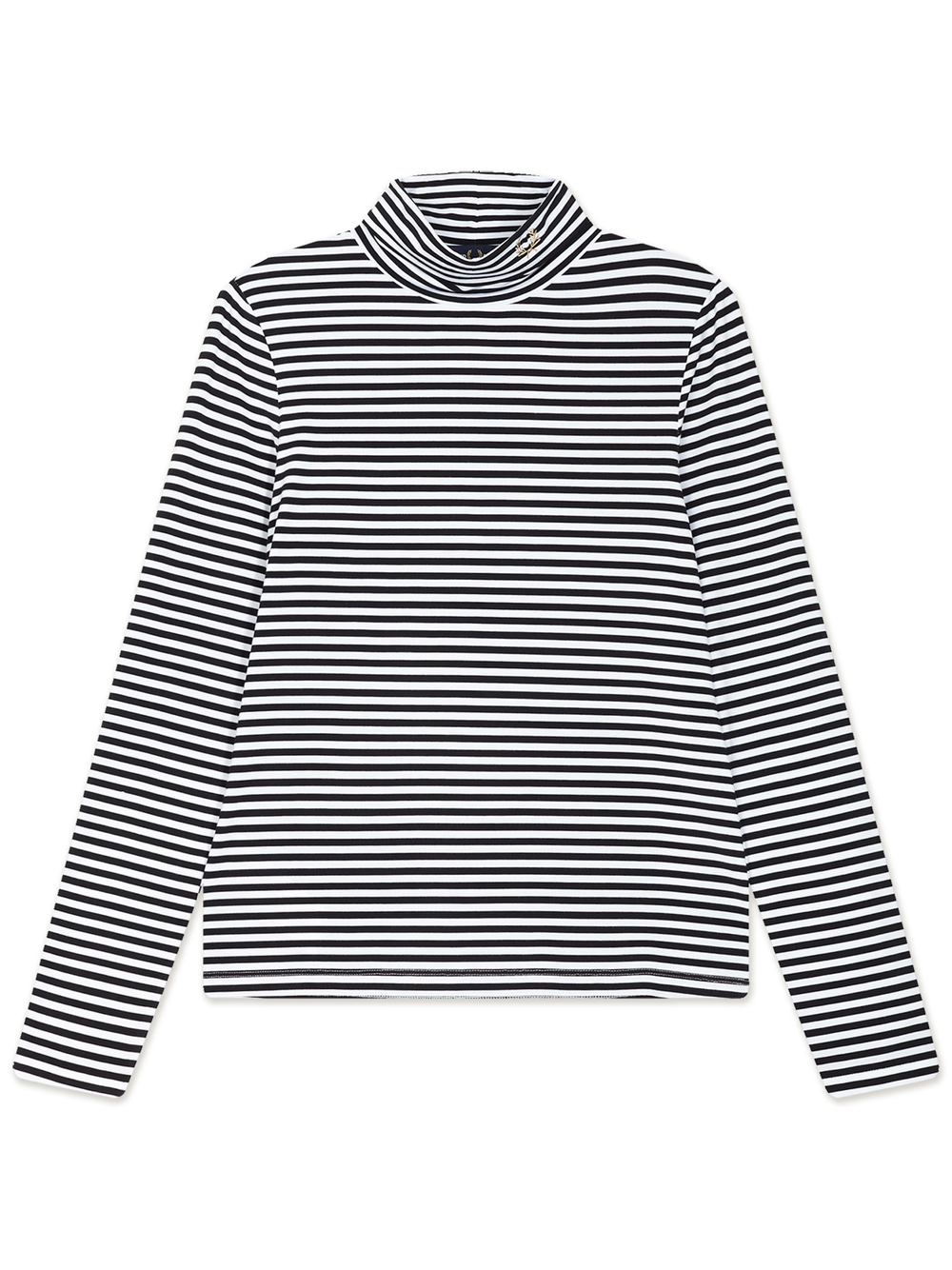 Женская Водолазка Striped Roll Neck