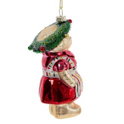 GAEM Украшение новогоднее "Медвежонок", L6,5 W6 H14 см