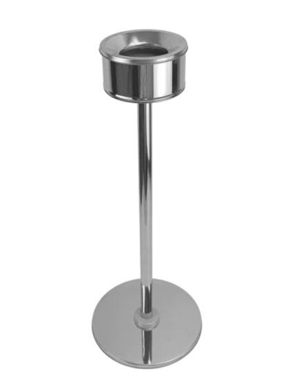 Пепельница напольная ПН 150 из нержавеющей стали на стойке